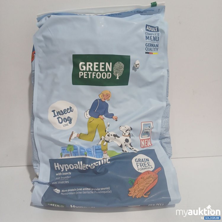Artikel Nr. 891530: Green Petfood Insect Dog Hypoallergenic with Insects 10kg 
