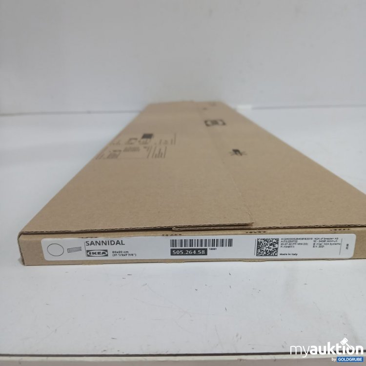 Artikel Nr. 893530: IKEA SANNDIDAL 80x20cm weiß 505.264.58