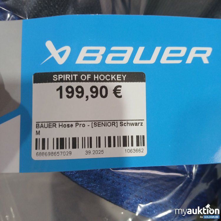Artikel Nr. 977530: Bauer Hose Pro Senior schwarz 