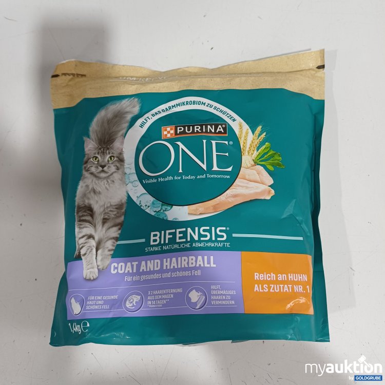 Artikel Nr. 983530: Purina ONE Bifensis Coat & Hairball Katzenfutter, 1x1,4kg