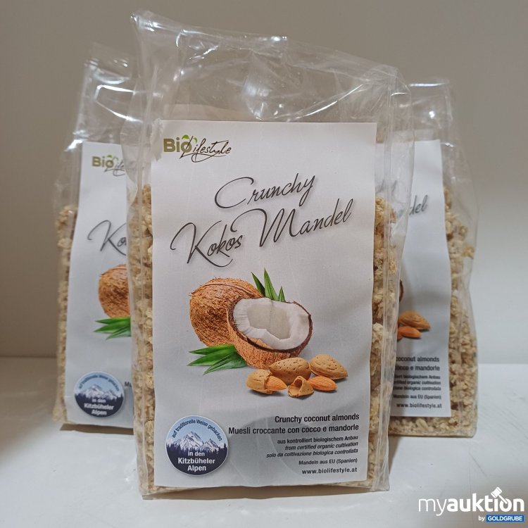 Artikel Nr. 985530: BioLifestyle Crunchy Kokos Mandel Müsli, 5x375g