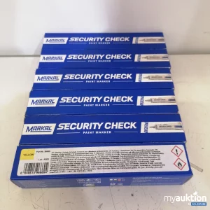 Auktion Markal Security Check Paint Marker Yellow 