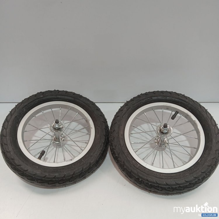 Artikel Nr. 443531: DELI TIRE 2x Aluminiumrad mit 12 Lagern 12 ½ x 2 ¼ (62-208) SA-206-03 Nylon CEID08001 K6302