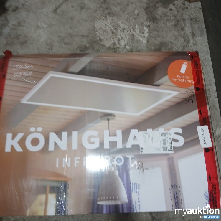 Artikel Nr. 445531 Artikel Nr. 445531: Könighaus LED-Deckenleuchte 60x100x1,8cm 800 Watt inklusive Fernbedienung und Kabel