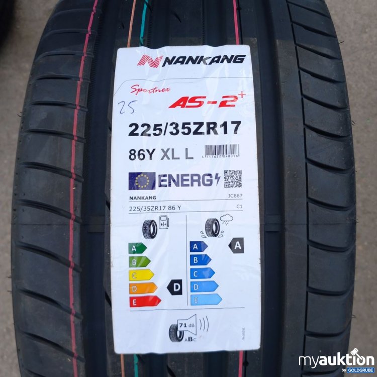 Artikel Nr. 523531: Nankang Sportnex AS-2+ 225/35ZR17 86Y XL