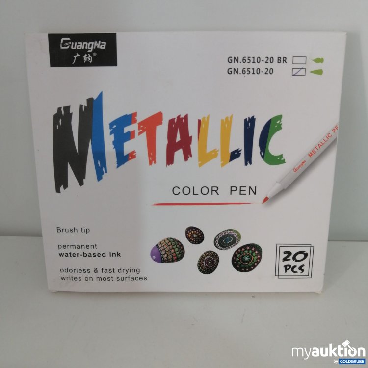 Artikel Nr. 677531 Artikel Nr. 677531: Guang Na Metallic Colour Pen 20 Stück