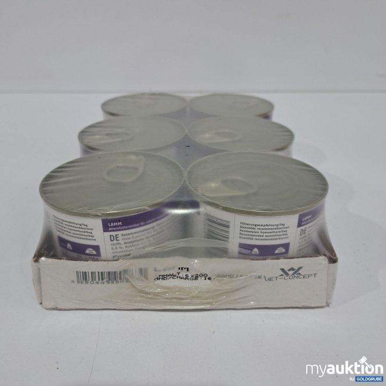 Artikel Nr. 817531 Artikel Nr. 817531: Vet Concept Katzenfutter Allergy Lamm 6x200g