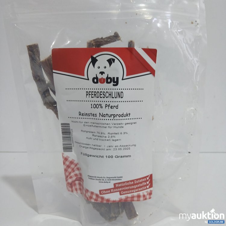 Artikel Nr. 834531 Artikel Nr. 834531: Doby Pferdeschlund 100g