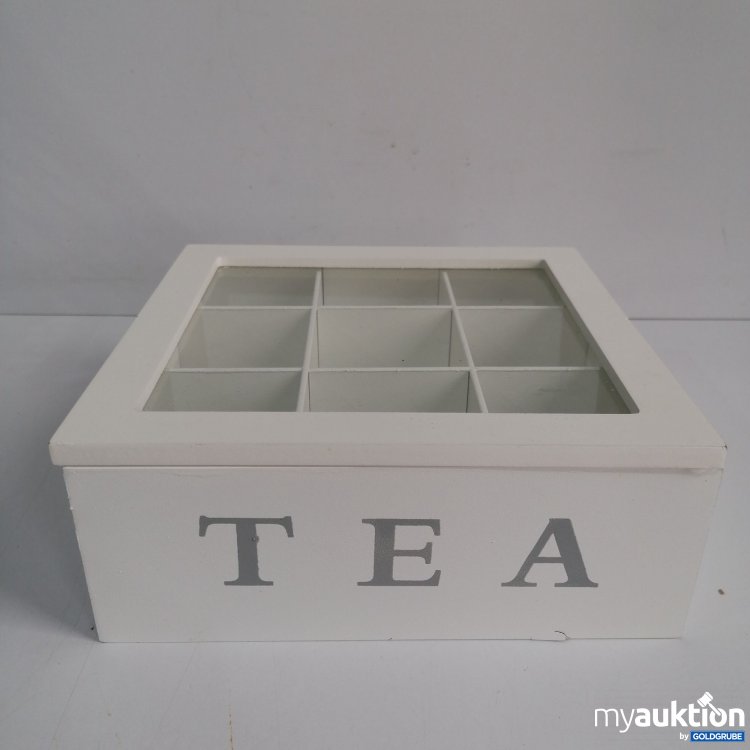 Artikel Nr. 850531: Tea Box weiß 21x20x8cm