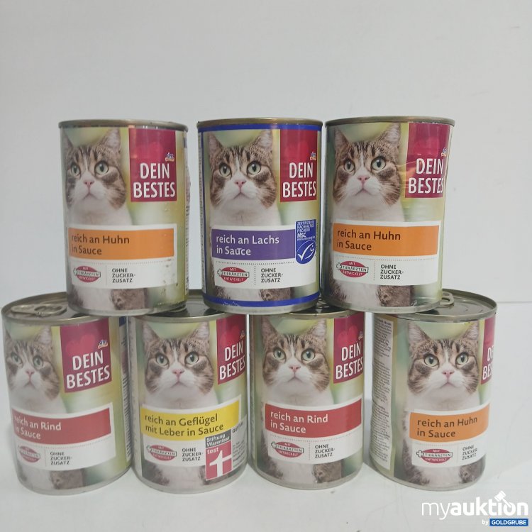 Artikel Nr. 852531: DM Dein Bestes Katzenfutter diverse Sorten je 415g