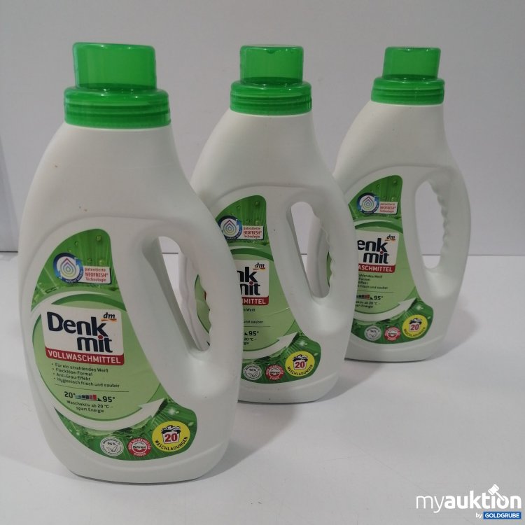 Artikel Nr. 886531 Artikel Nr. 886531: Denk mit Vollwaschmittel 3x1,1l