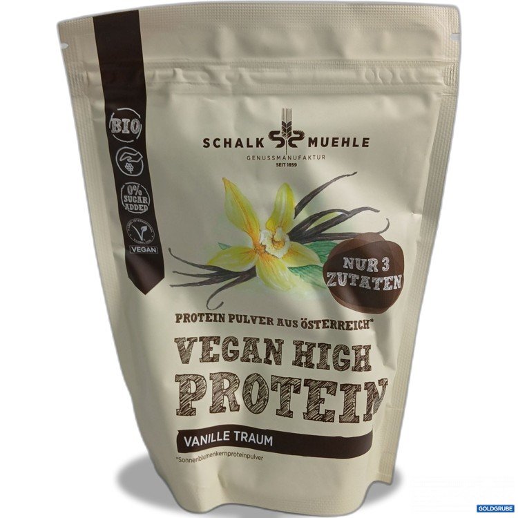 Artikel Nr. 950531: Schalk Muehle Vegan High Protein  Vanille Traum 200g  