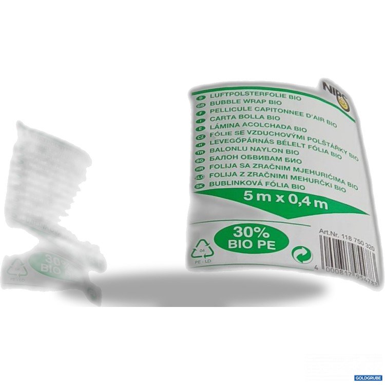 Artikel Nr. 968531: Nips Luftpolsterfolie Bio 5m x 0,4m 