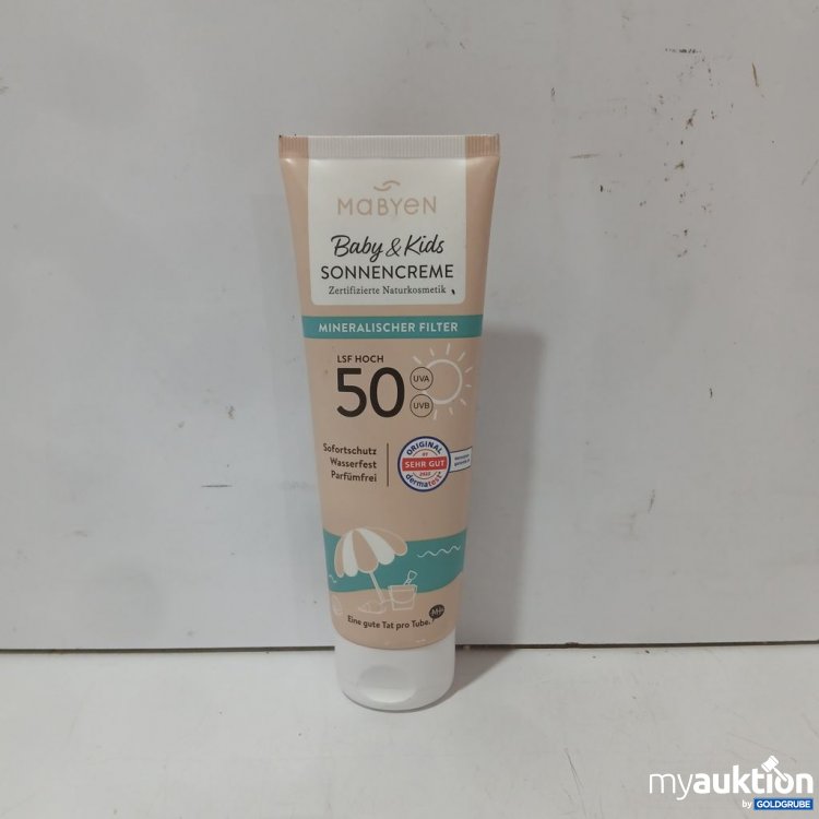 Artikel Nr. 987531: MABYEN Baby & Kids Sonnencreme LSF 50 100ml