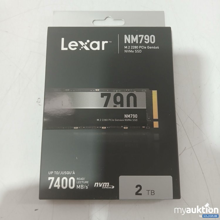 Artikel Nr. 993531 Artikel Nr. 993531: Lexar NM790 NVMe SSD Festplatte 2TB
