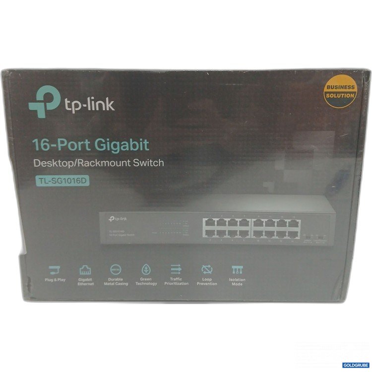 Artikel Nr. 998531 Artikel Nr. 998531: Tp-Link 16-Port Gigabit Desktop/Rackmount Switch TL-SG1016D
