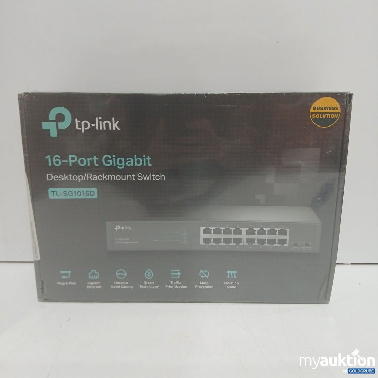 Artikel Nr. 998531 Artikel Nr. 998531: Tp-Link 16-Port Gigabit Desktop/Rackmount Switch TL-SG1016D