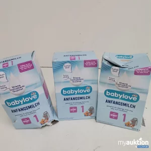 Auktion Babylove Anfangs Milch 3x500g