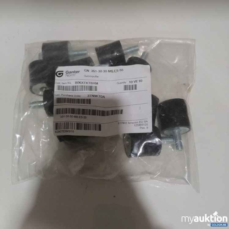 Artikel Nr. 356532 Artikel Nr. 356532: Ganter Gummipuffer 10 Stück