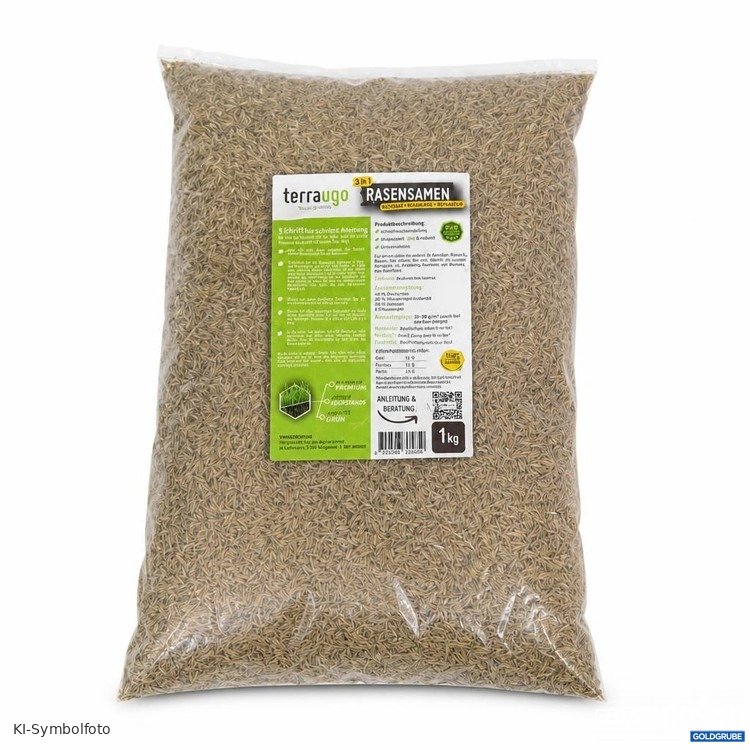 Artikel Nr. 466532 Artikel Nr. 466532: terrauno 1 kg Rasensamen 3 in