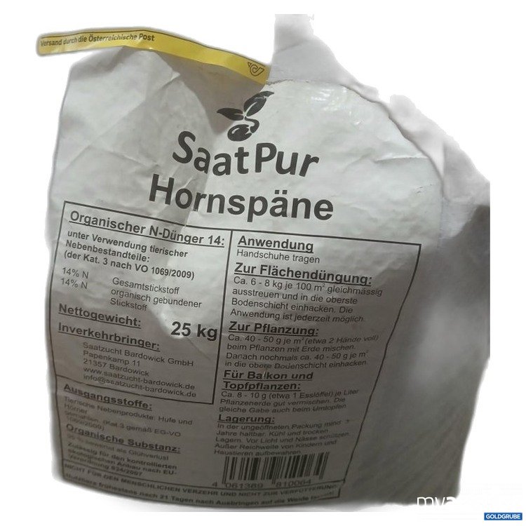 Artikel Nr. 468532 Artikel Nr. 468532: SaatPur Hornspäne 25 kg beschädigt