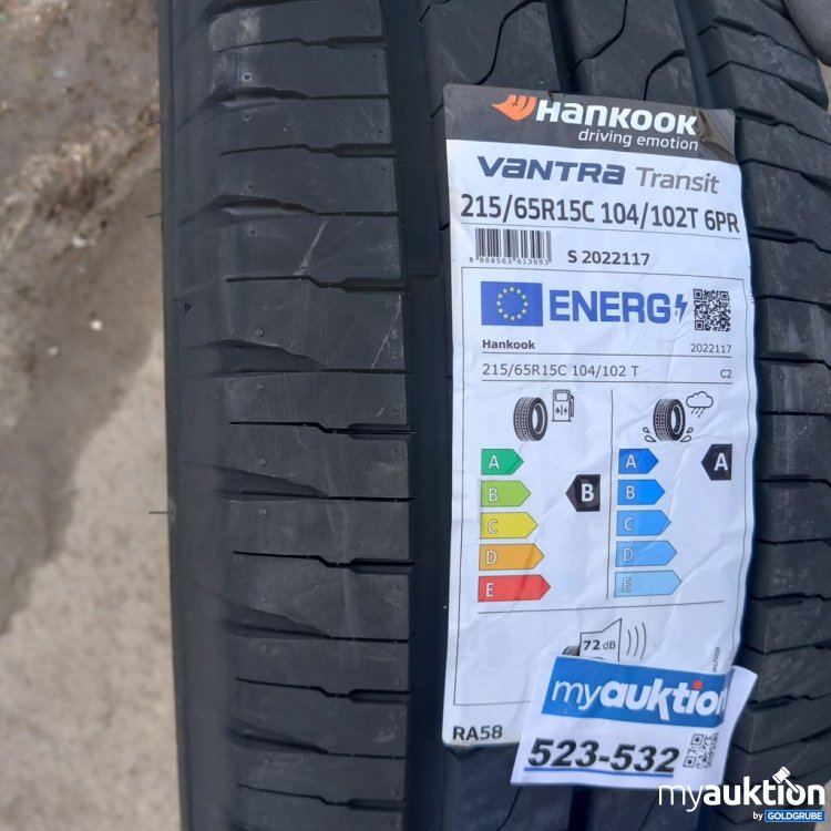 Artikel Nr. 523532: Hankook Vantra Transit 215/65R15C 104/102T 6PR
