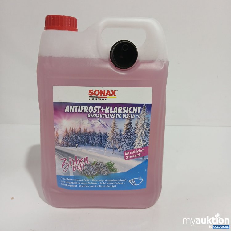 Artikel Nr. 816532 Artikel Nr. 816532: Sonax Antifrost+Klarsicht bis -18°C Zirbenduft 5L