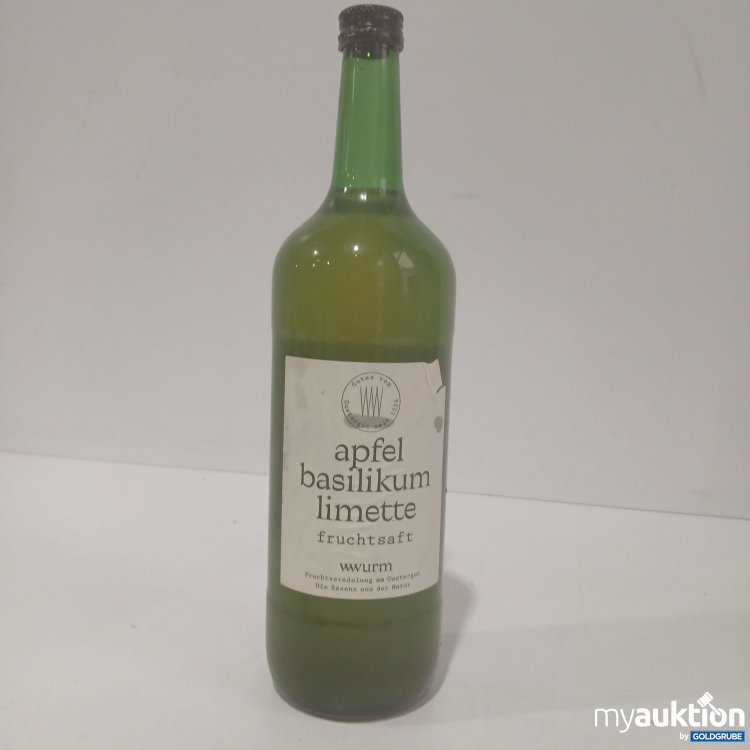 Artikel Nr. 862532: Wurm Apfel Basilikum Limette Fruchtsaft 1L