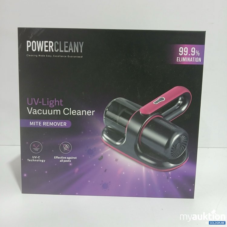 Artikel Nr. 878532 Artikel Nr. 878532: Powercleany UV-Light Vacuum Cleaner Mite Remover