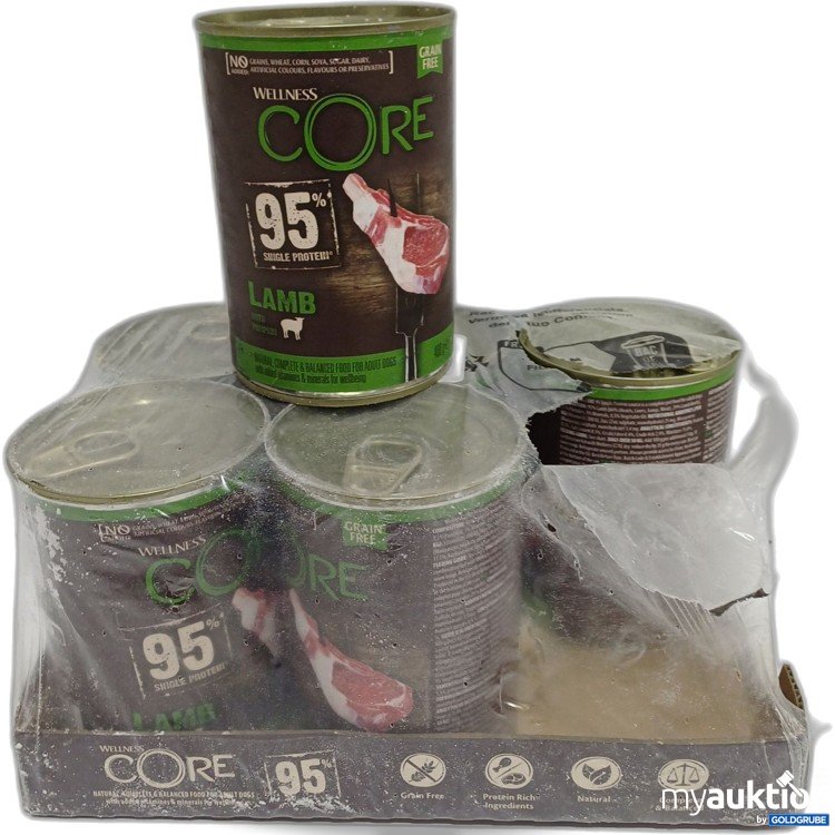 Artikel Nr. 884532: Wellness Core Hundefutter 6x400g