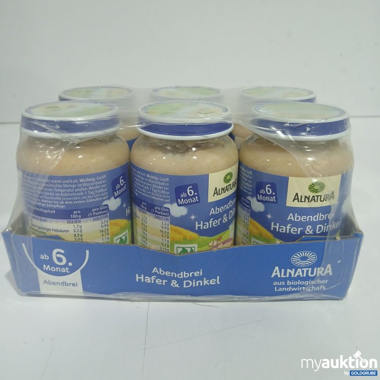 Artikel Nr. 897532 Artikel Nr. 897532: Alnatura Abendbrei Hafer & Dinkel 6x190g
