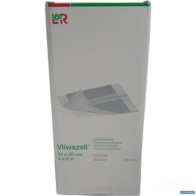 Artikel Nr. 959532: LR Vliwazell Saugkompresse 10x20cm 30Stk 