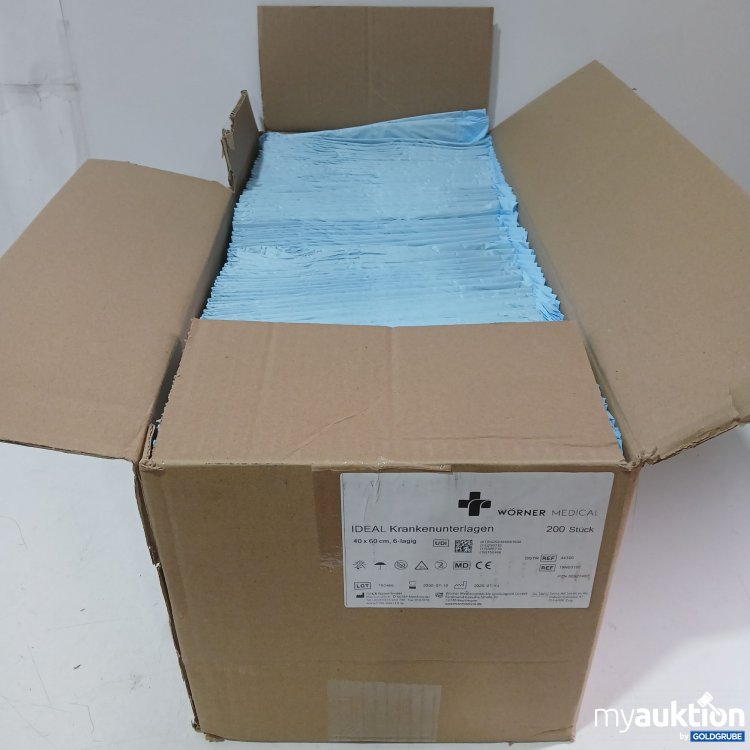Artikel Nr. 967532: Wörner Medical Ideal Krankenunterlagen 40×80cm 6-lagig, 