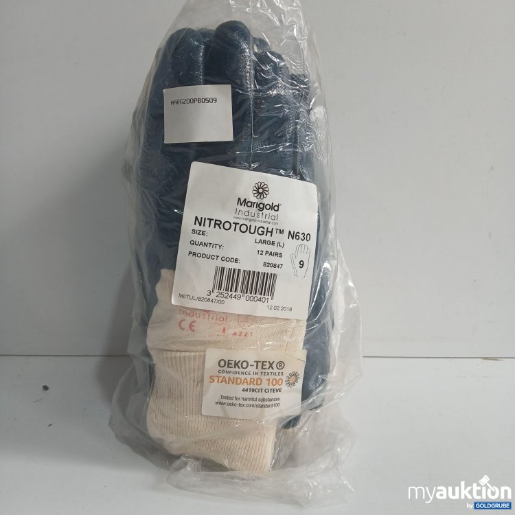 Artikel Nr. 397533 Artikel Nr. 397533: Marigold Nitrotough Arbeitshandschuhe 12Paar
