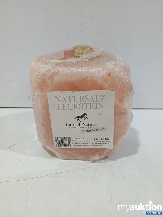 Artikel Nr. 469533: Laurel Nature tursalz Leckstein Bergkristallsalz 2,5 - 3,5 kg