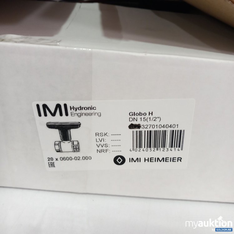 Artikel Nr. 520533 Artikel Nr. 520533: IMI Hydronic Engineering Globo H DN15 1/2"