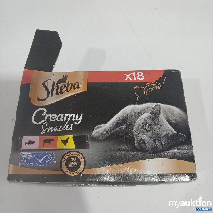 Artikel Nr. 852533 Artikel Nr. 852533: Sheba Creamy Snacks 18x12g