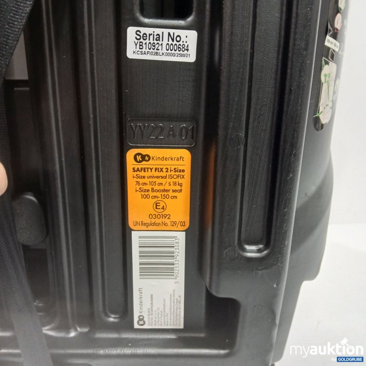 Artikel Nr. 878533 Artikel Nr. 878533: Kinderkraft Safety Fix 2 i-Size 0-15m