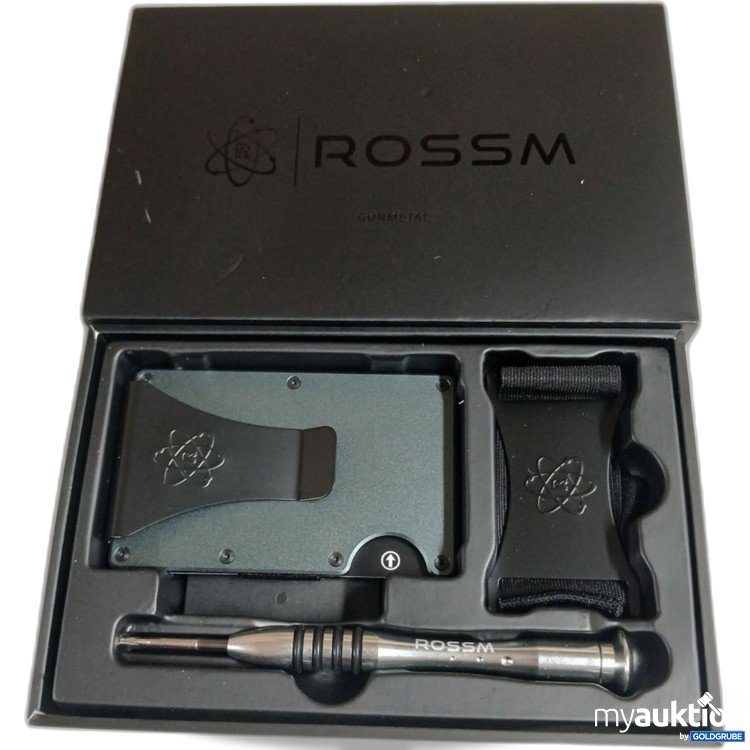 Artikel Nr. 932533: ROSSM Geldbörse Gunmetal Set