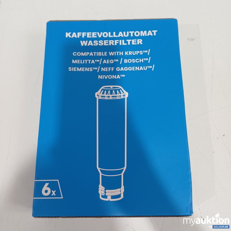 Artikel Nr. 933533: Kaffevollautomat Wasserfilter 6 Stück