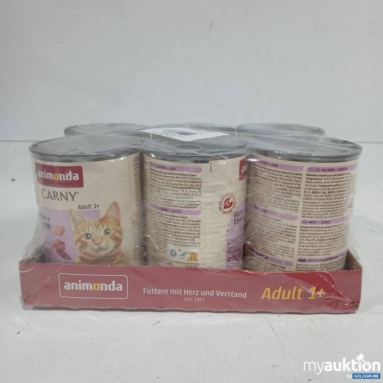 Artikel Nr. 952533: Animonda Carny Adult Katzenfutter Pute&Lamm 6x400g
