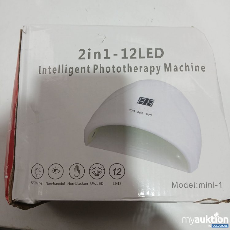 Artikel Nr. 955533 Artikel Nr. 955533: 2in1-12LED Intelligent Phototherapy Machine Model: mini1