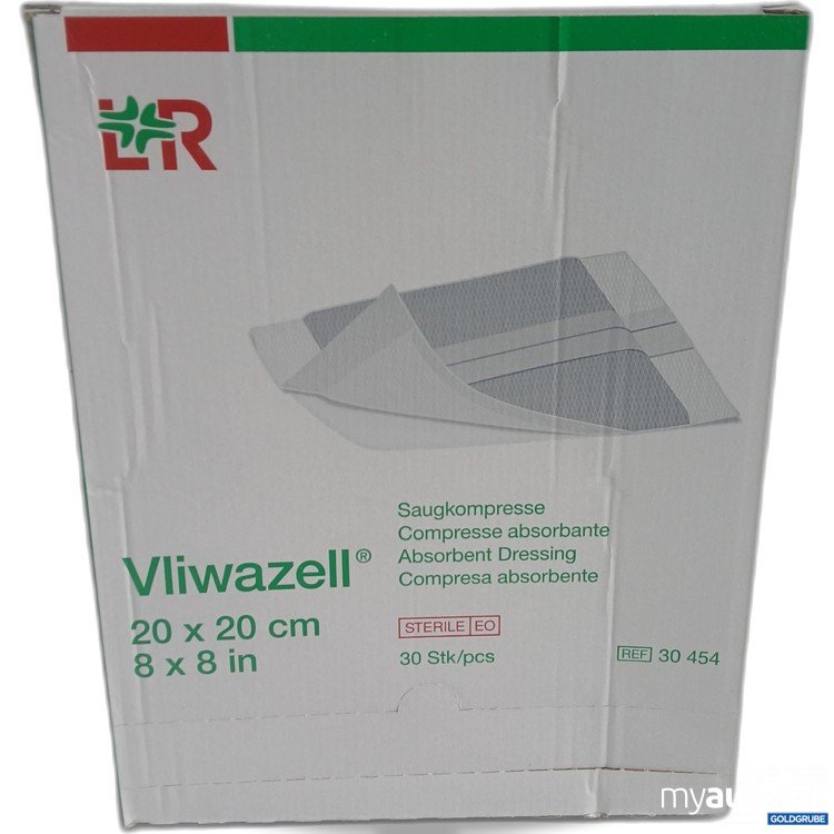 Artikel Nr. 959533: LR Vliwazell Saugkompresse 20x20cm 30Stk 