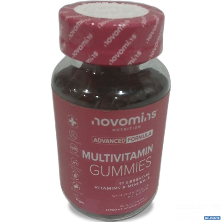 Artikel Nr. 960533: Novomins Multivitamin Gummies Peach Flavoured 60Stk