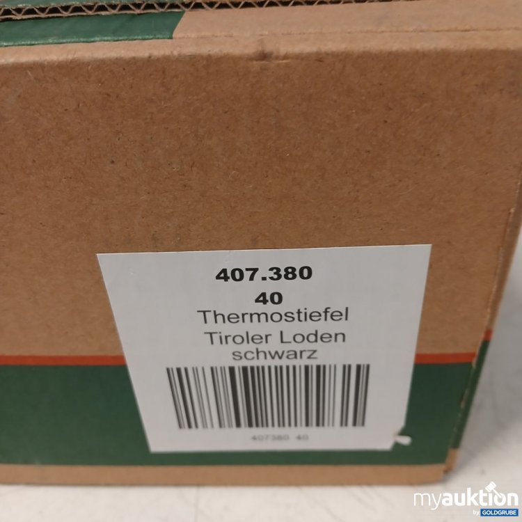 Artikel Nr. 963533: Tiroler Loden Thermostiefel schwarz