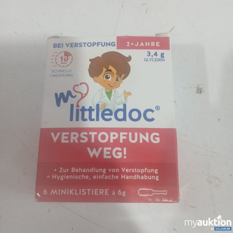 Artikel Nr. 986533 Artikel Nr. 986533: My little doc Verstopfung weg! 6 Miniklistiere je 6g