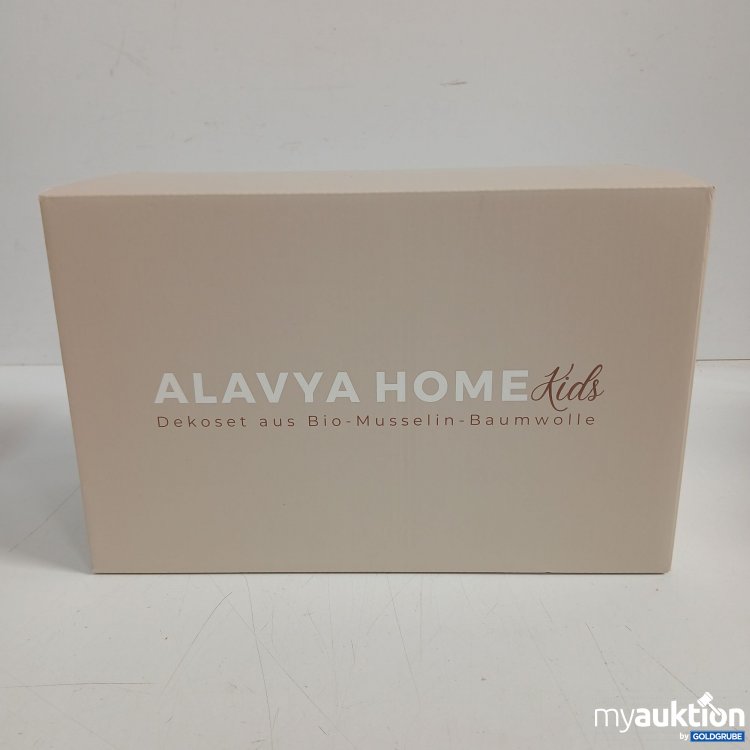 Artikel Nr. 441534: Alavya Home Hausbett  Dekoset aus Bio Musselin Baumwolle  125x350cm - Beige 