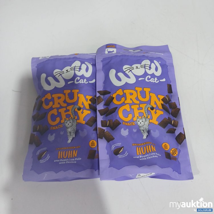 Artikel Nr. 834534 Artikel Nr. 834534: Wow Cat Crunchy Snack Huhn je 60g