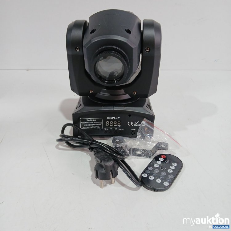 Artikel Nr. 843534: Mini moving head Light mit LED Anzeige 