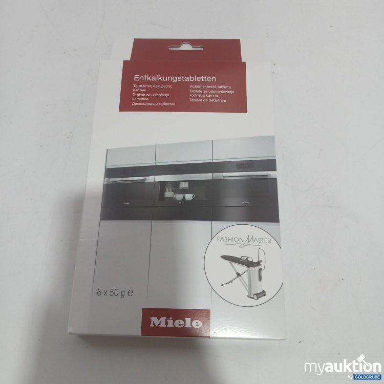 Artikel Nr. 868534 Artikel Nr. 868534: Miele Entkalkungstabletten 6x50g
